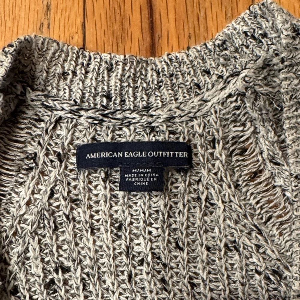 American Eagle Outfitters | Gray Women's Open Front Cardigan | size M - Picture 2 of 5